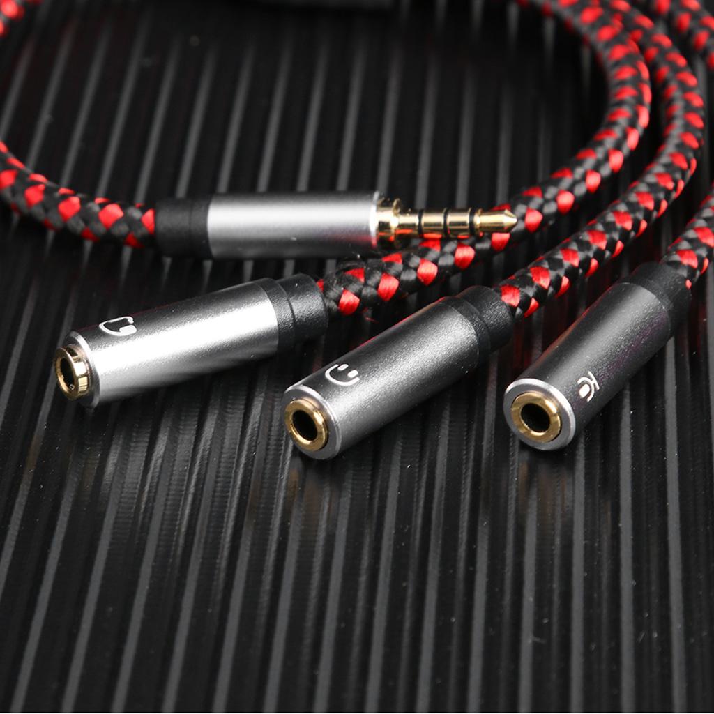 Aux Splitter 3.5mm Audio Cable - Audio And Music Splitter บทวิจารณ์และราคา