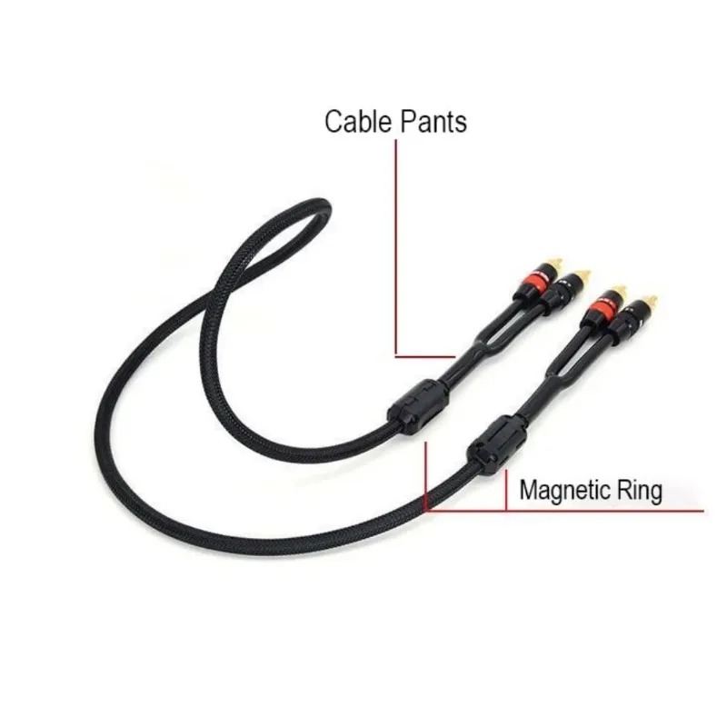 5PCS PVC Y Splitter Pant Boot  - Audio Music Splitter บทวิจารณ์และราคา