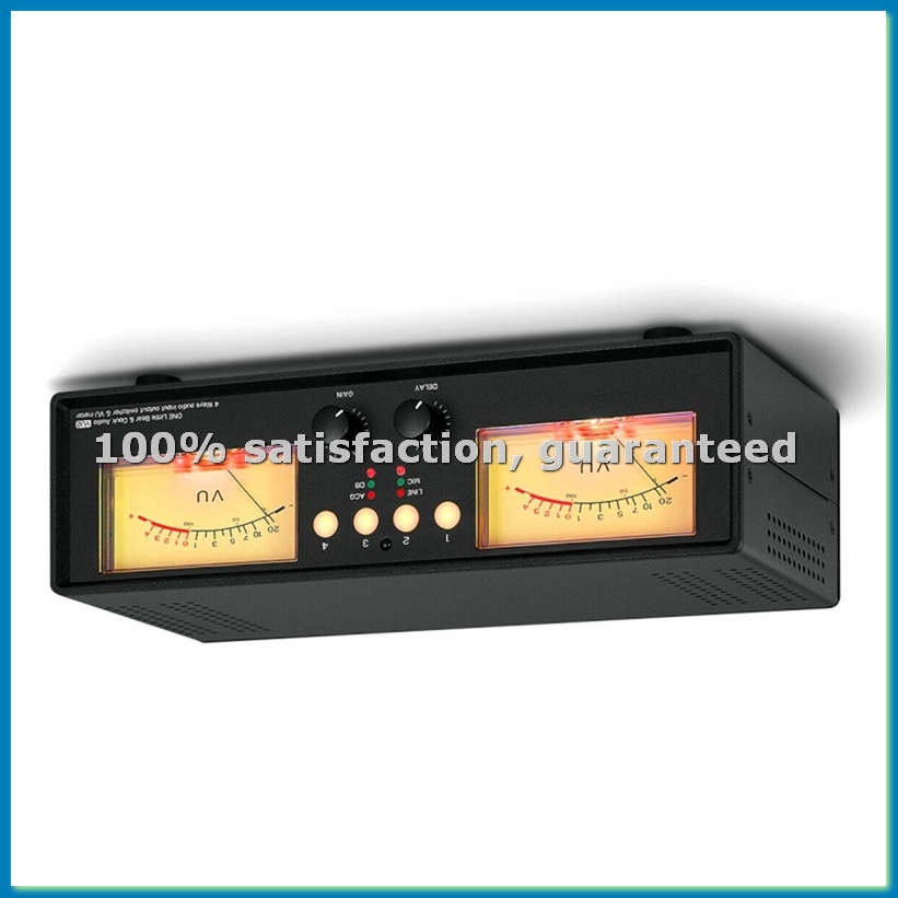 MIC+LINE Analog Dual VU Meter  - Audio And Music Splitter บทวิจารณ์และราคา