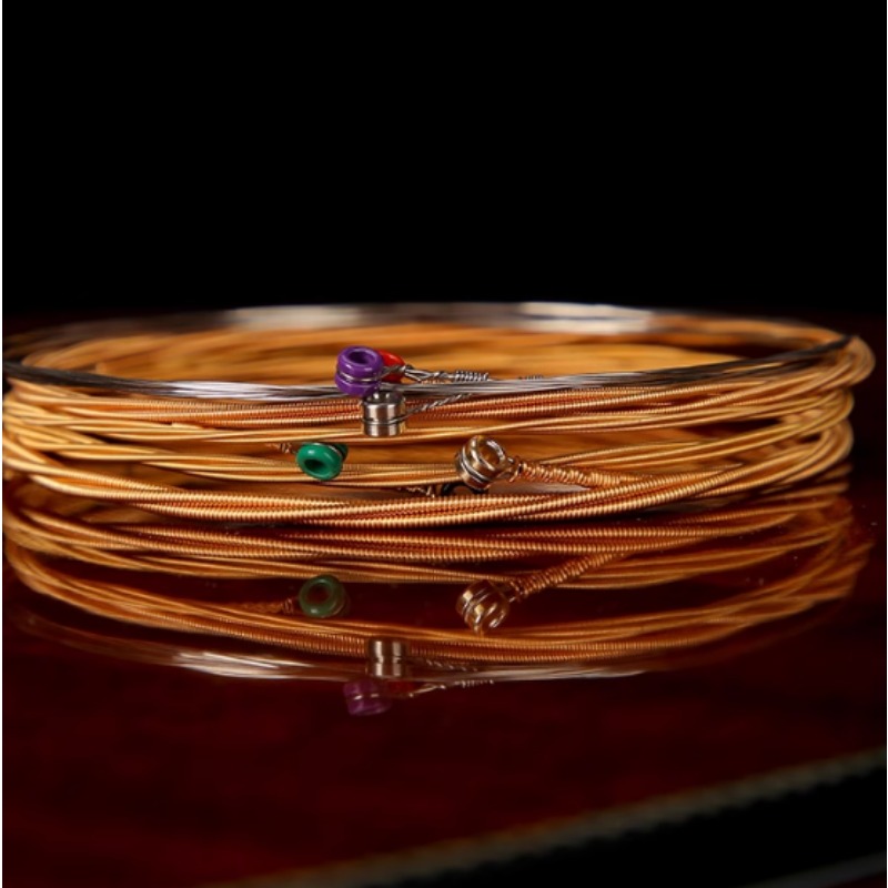 Wooden Acoustic Guitar Second  - Bass Guitar Strings บทวิจารณ์และราคา