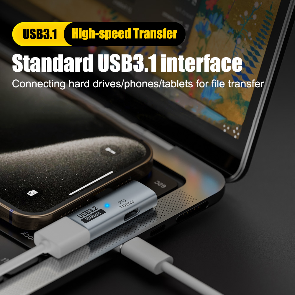 USB C Headphone and Charger Ad - Audio Music Splitter บทวิจารณ์และราคา