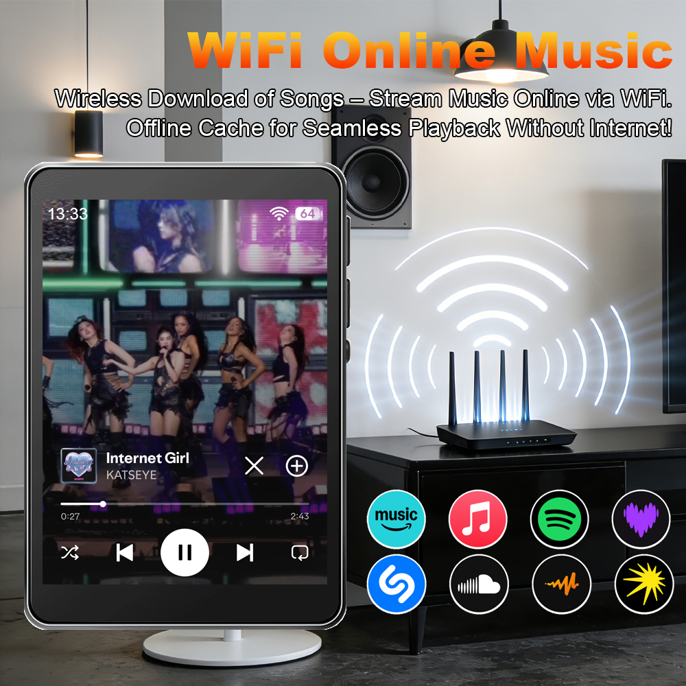 WiFi MP3 Player Andriod 10 Spo - Audio Music Mp3 Downloader บทวิจารณ์และราคา